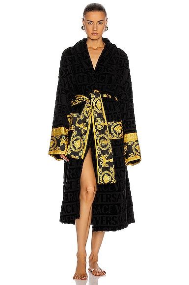 versace bath robes for women.